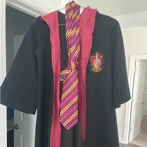 Harry Potter robe and tie costume